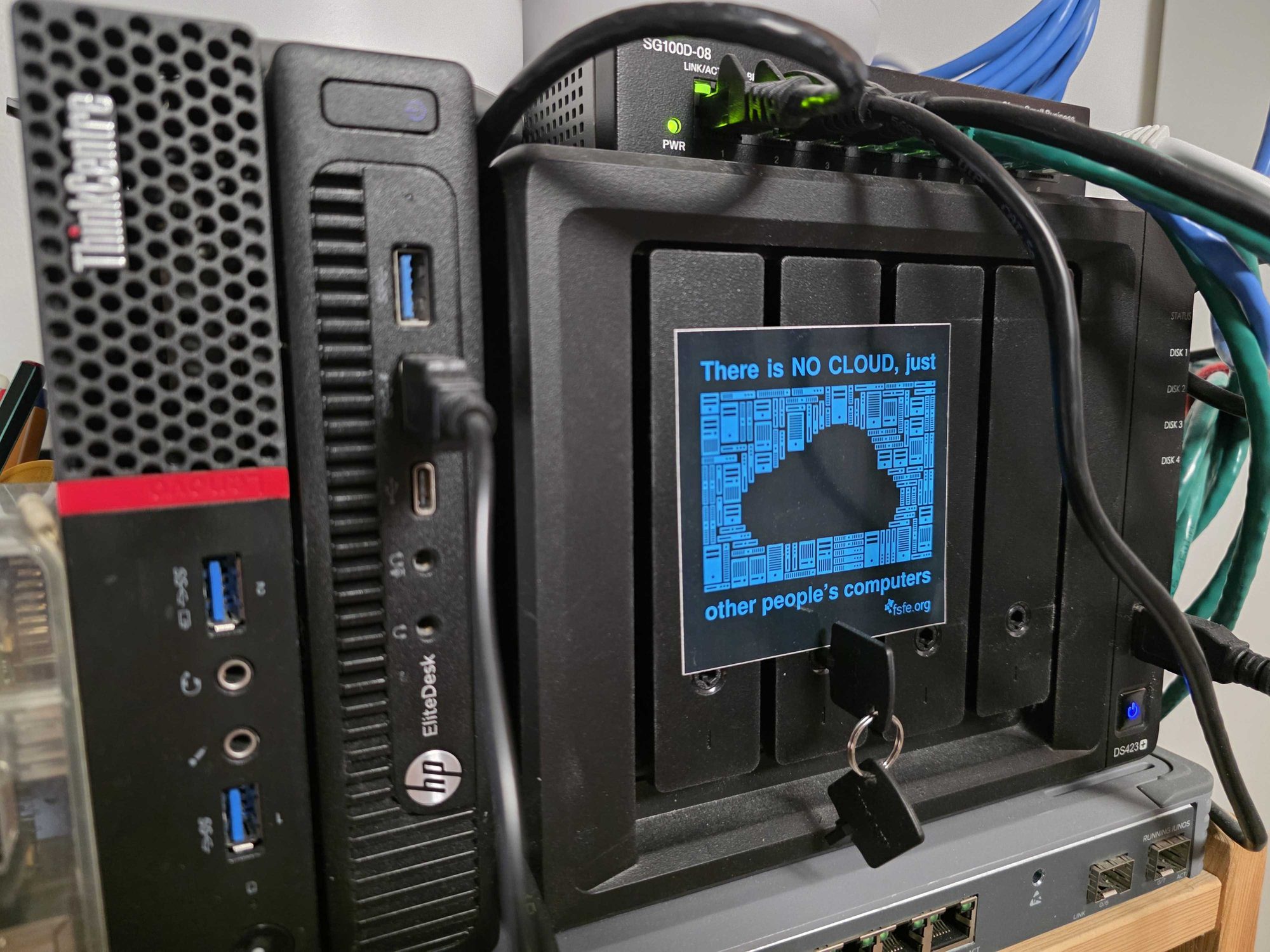 Pic of homelab